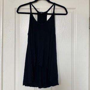 Cute black tank top